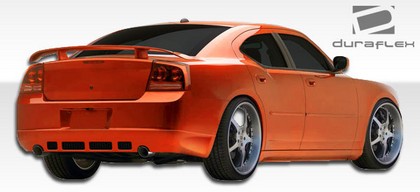 Duraflex VIP Rear Bumper Lip 06-10 Dodge Charger - Click Image to Close